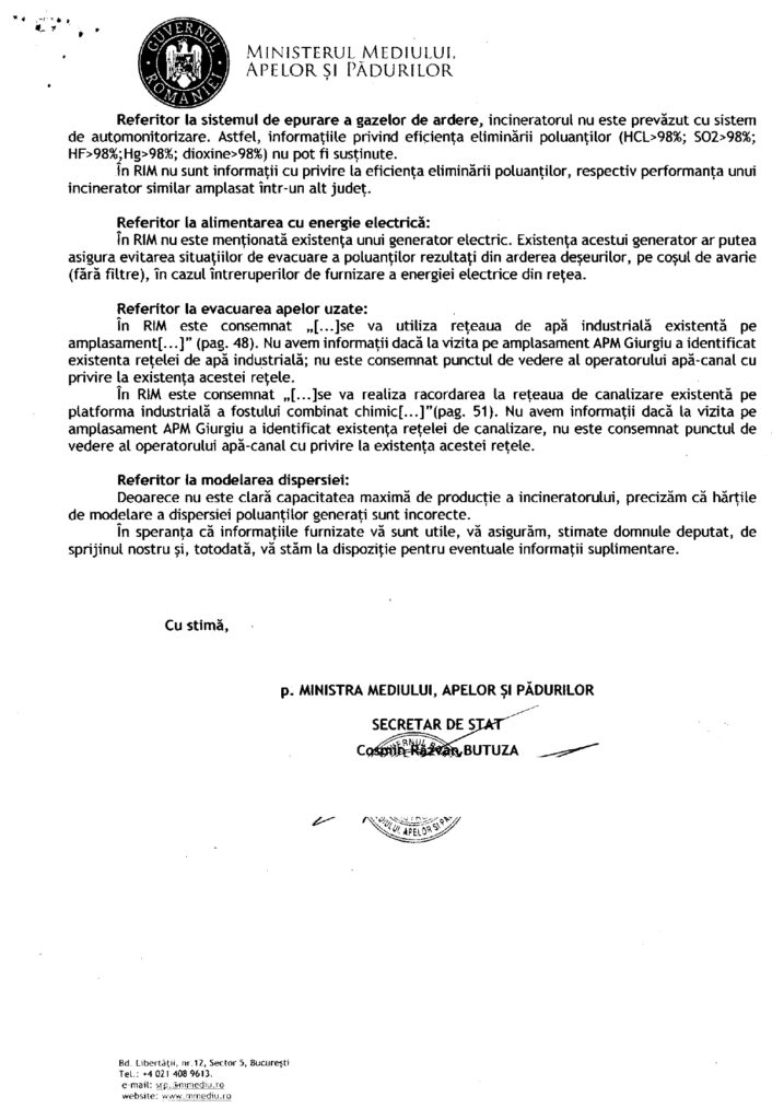 Raspuns mediu page